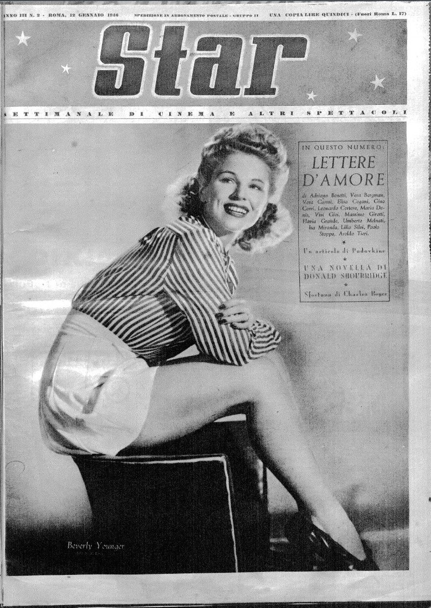 STAR (It 40s) magazine side cover Issue 2  12 January 1946